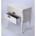 thumbnail image 3 of Felicia White Raffia Accent Chest, 3 of 4