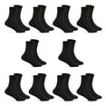 thumbnail image 7 of Fruit of the Loom All Day Comfort Boys Crew Socks, Sizes 4.5-9, 10-Pack, 7 of 7