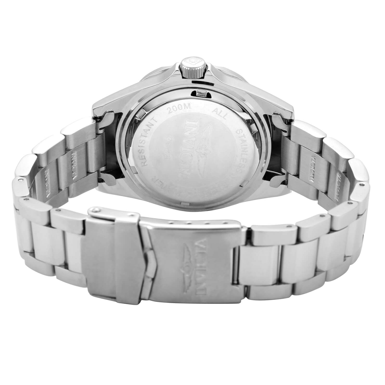 Invicta Pro Diver Men's Quartz Silver Stainless Steel Watch 8933