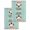 Green, variant on Blue Easter Kitchen Dish Towels for Drying Dishes Set of 4, Spring Cartoon Bunny Colorful Eggs Wood Grain Waffle Weave Microfiber Hand Tea Bathroom Towels Quick Dry & Absorbent Towel 15.7x23.6