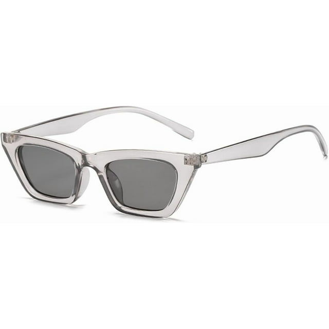 Fashion Small Frame Men and Women Sunglasses Outdoor Sun Shading (Color : E, Size : Medium)
