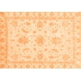 thumbnail image 1 of Ahgly Company Indoor Rectangle Oriental Orange Modern Area Rugs, 3' x 5', 1 of 4