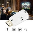 thumbnail image 3 of To VGA, High Resolution Plastic  To VGA Adapter, Wide Application Digital Camera Player Flat Panel For Laptop, 3 of 8
