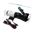 thumbnail image 1 of Macerator Pump for RV 24V Self-Priming Sewage Pump 3-inch Water Inlet Double Four Blade 45L Electric Sewage Pump for RV Camper Motorhome Waste Macerator Pump, 1 of 7