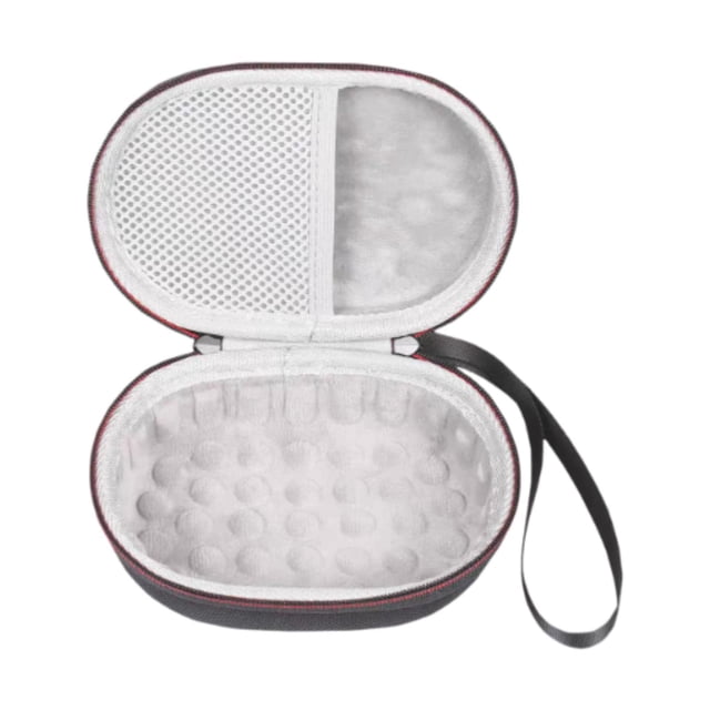 Estuche rígido de EVA para ratón, estuche de viaje, a prueba de golpes, organizador con cremallera, resistente al desgaste. Gris