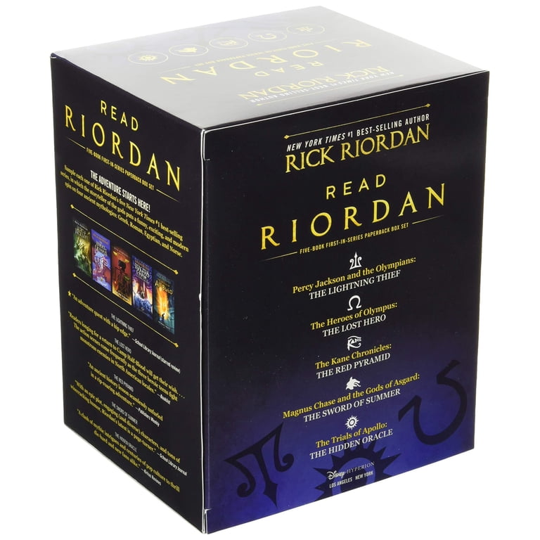 Rick Riordan Percy Jackson & the Olympians Read Riordan Five-Book