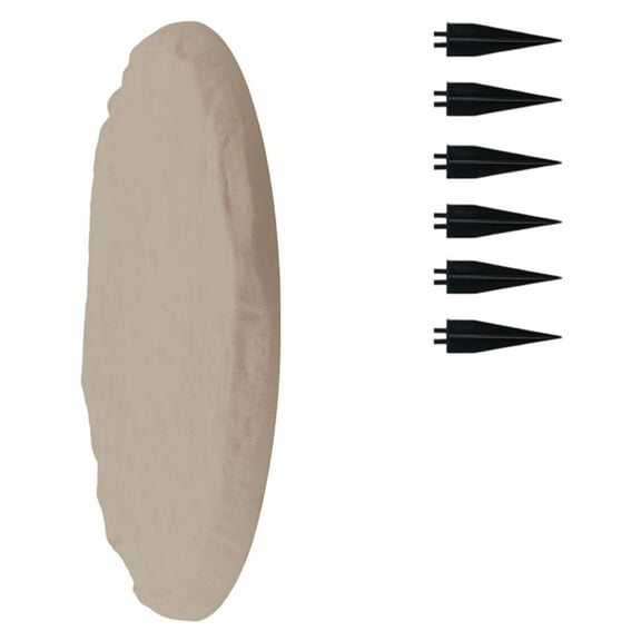 SDFGTstore Plastic Garden Pathways Stones with Simulation Texture Surfaces for Secure Installation Weather Resistant Decoration