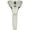 6BY, variant on Denis Wick DW5880E Classic Series Euphonium Mouthpiece - Silver, 4AM
