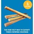 thumbnail image 5 of 12 Inch Bully Stick for Dogs (1 Pound Bag) 100% Natural Bulk Chews for Dogs & Puppies - Grass-Fed Free-Range Premium Beef Dog Bully Sticks - Small, Medium and Large Dogs Dental by 123 Treats, 5 of 7