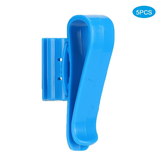 Water Pipe Fixing Clip, Two Colors Water Securing Clip, Easy To Use Plastic Aquarium For Fish Tank Blue