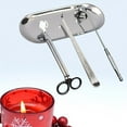 thumbnail image 5 of Candle Accessory Set, Candle Trimmer, Candle Dipper, Candle Snuffer, Stainless Steel, Perfect for Wedding Christmas, 5 of 6