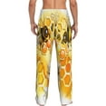 thumbnail image 3 of Fotbe Men'S Honey Beeclassic Pajama Pants With Elastic Waist And Drawstring Pockets，Pajama Pants Mens Lounge Pants Super Soft, 3 of 9