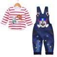 thumbnail image 3 of Conjunto de ropa de 2 uds para bebé recién nacido de 0 a 3 años, camisa de manga larga de la Patrulla Canina, mono, pantalones, conjunto infantil para niño pequeño, 3 of 5