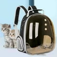 thumbnail image 2 of GASTROPOD Cat Backpack,Reinforced Carry Handle for Extra Strength Cat Backpack Carrier,Premium Metal Zippers for Easy Access Dog Carrier Backpack,Gray, 2 of 4