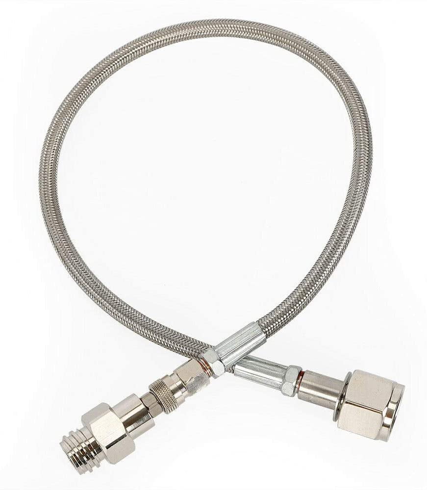 Details about   SodaStream Soda Maker CO2 CGA320 Tank Adapter Stainless Steel Braided Hose 
