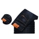 thumbnail image 3 of Pantalones ajustados para hombre Pierna recta Corte holgado Cintura alta Pantalones ajustados para hombre para verano Negro 198.4?220.5lb, 3 of 8