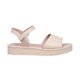 thumbnail image 2 of Sandalias Para Mujer Nude Con Plataforma Tipo Piel beige 23 Tropicana 005B6J, 2 of 5