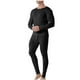 thumbnail image 1 of Conjuntos de ropa interior térmica para hombre, ropa interior y pantalones casuales de manga larga, de alta elasticidad, que mantienen el calor, de poliéster, tops y pantalones., 1 of 5