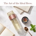 thumbnail image 5 of Glass Tea Infuser, Upgraded 3-in-1 Smart Infuser for Loose Leaf & Coffee, Flip & Brew Design, Hot & Cold Ready – 3.15 in x 3.15 in x 9.84 in, 5 of 6