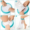 thumbnail image 4 of Cast Protector Waterproof Cast Protector for Adult Half Leg Waterproof Cast Protector Waterproof Shower Protector for Keeping Cast and Bandage Dry Used for Showering, 67CM, 4 of 4