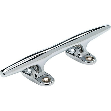 Brass Cleats - Seachoice Chrome-Plated Polished Cast Brass Hollow Base Yacht Cleat
