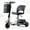 Grey, variant on QEASET Foldable Lightweight Electric Mobility Scooter for Adults – Compact Short-Distance Travel Aid, Purple