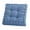 Blue, variant on Square Floor Pillow Cushion, 16x16 Inch Corduroy Seat Cushion for Meditation, Decorative Chair Pad for Indoor Outdoor Use, Comfy Pillow for Dining Room, Kitchen, Office, and Living Room