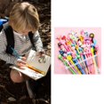 thumbnail image 4 of 20Pcs Cartoon Pens Eco Friendly Plastic Assorted Cute Style Bright Colors Writing Pens for Students Kids School, 4 of 5