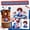 B, variant on 1-Piece Patriotic Paws & Stripes Number Birthday Candle with Red Blue Glitter, Cake Topper for USA & National Parties Number 7