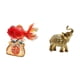 thumbnail image 5 of Estatua de koi y del Feng Shui chino, decoración de escritorio para año Nuevo, regalo de buena , escultura animal para la entrada,, 5 of 8