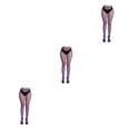 thumbnail image 4 of Sonducket 1 Pair Women Trend Suspender Pantyhose Tights Comfortable Dress to Fishnet Favors Hole Design Day Touch Attractive Socks Type1 NO1, 4 of 6