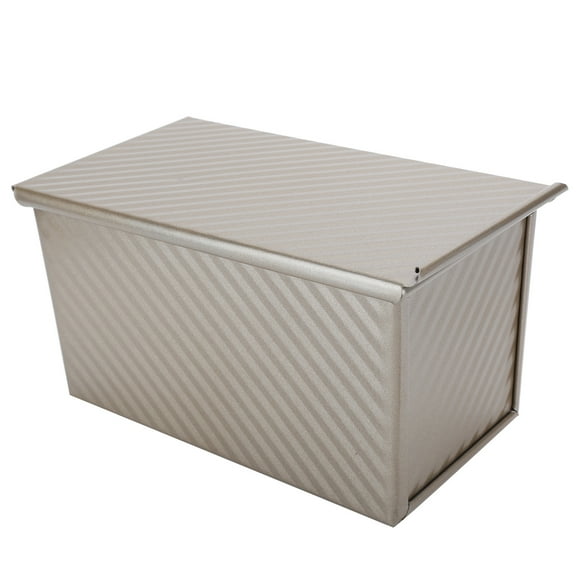 Bread Box,Bread Mold Box Golden Bread Mold Baking Mold Compact and Lightweight