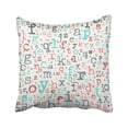 thumbnail image 1 of Funda de almohada ABPHQTO 40x40 cm Con Letras Del Alfabeto coloridas, 1 of 2