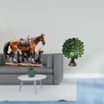 thumbnail image 2 of Figura de caballo,Figura coleccionable de caballo en miniatura,Figura de escritorio,Estatua de pavo real en estante,escritorio,decoración del hogar,Figuras decorativas creativas para la, 2 of 8