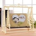 thumbnail image 2 of Glass Photo Frame Vintage Swing Tabletop Picture Frame Photo Display Frame, 2 of 10