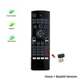 thumbnail image 7 of MX3 Backlit Voice Air Mouse Remote Control Mini Keyboard 2.4G Wireless Gyroscope IR Learning for Android TV Box PC Projector (With Mic No Backlit), 7 of 7