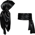 thumbnail image 6 of Kids Pirate Headband with Sash Two Piece Set Pirate Costume Halloween Cosplay Halloween Costume, 6 of 7