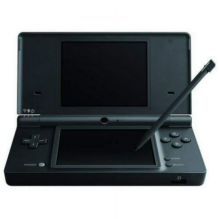 Restored Nintendo DSi Matte Black Handheld with Memory Card (Refurbished)