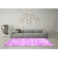 thumbnail image 3 of Ahgly Company Indoor Rectangle Abstract Pink Contemporary Area Rugs, 5' x 7', 3 of 4