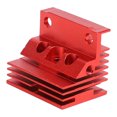 thumbnail image 2 of Bloque de Enfriamiento de Extrusora de Intresora 3D, Disipador de Calor Extrusor Robuste de Ajuste Preciso Rojo Para K1, 2 of 7