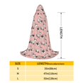 thumbnail image 2 of Honeii French Bulldog 1 Print Poncho Cape, Cloak Coat, Snuggly Hooded Wearable Blanket, Hooded Cape For Teenagers,Halloween Costumes-Small, 2 of 7