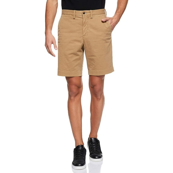 Polo Ralph Lauren Men's Stretch Classic Fit 9 Chino Shorts, Ghurka, Tan, Sz 31