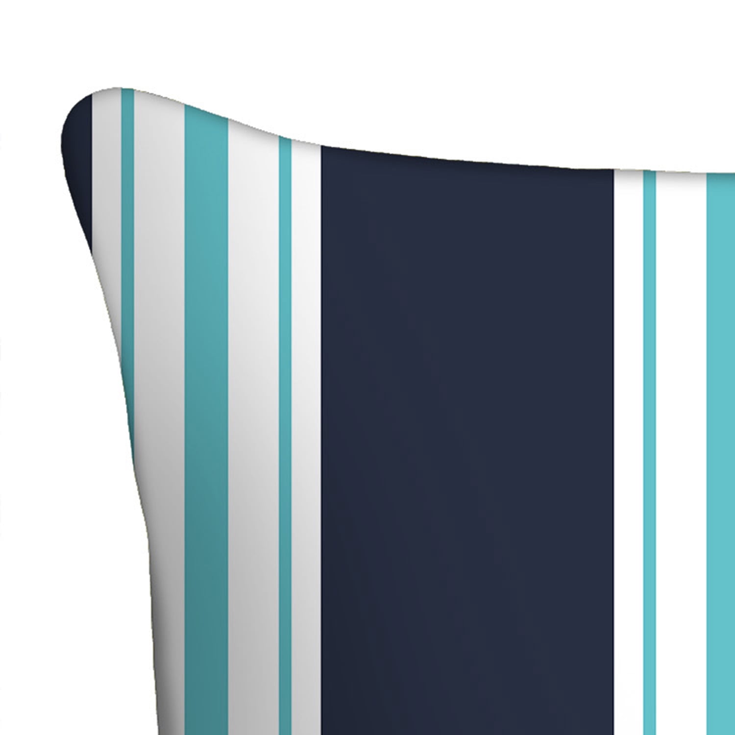 Mainstays 16 in x 16 in Anchor Decorative Outdoor Throw Pillow, Blue
