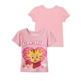 thumbnail image 3 of Daniel Tiger Girls Short Sleeve Tee (Toddler) DTST028, 3 of 7