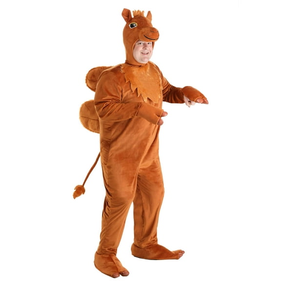 Adult Plus Size Camel Jumpsuit Costume