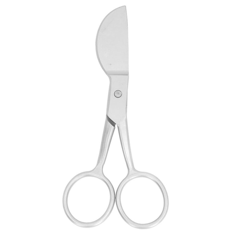 1pc Carpet Shears, Mini Portable Stainless Steel Duckbill Hairball Trimming  Shears Carpet Cutter Tools Double Bent Curved Offset Handle Scissors For C