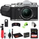 thumbnail image 1 of FUJIFILM X-T3 Mirrorless Camera with 18-55mm Lens (Silver) (16589199) with 64GB Extreme Pro SD Card + Soft Case + Compatible Battery + Tripod + Remote + Cleaning Kit + More FUJIFILM 16589199_AG1_G1, 1 of 6