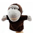 thumbnail image 4 of Gwong Juguete Animales de dibujos animados Mono perro león relleno peluche mano títere navidad niño niños regalo Gwong 26094, 4 of 7