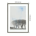 thumbnail image 6 of Amanti Art Row of Trees Wood Framed Wall Art Print, 6 of 8
