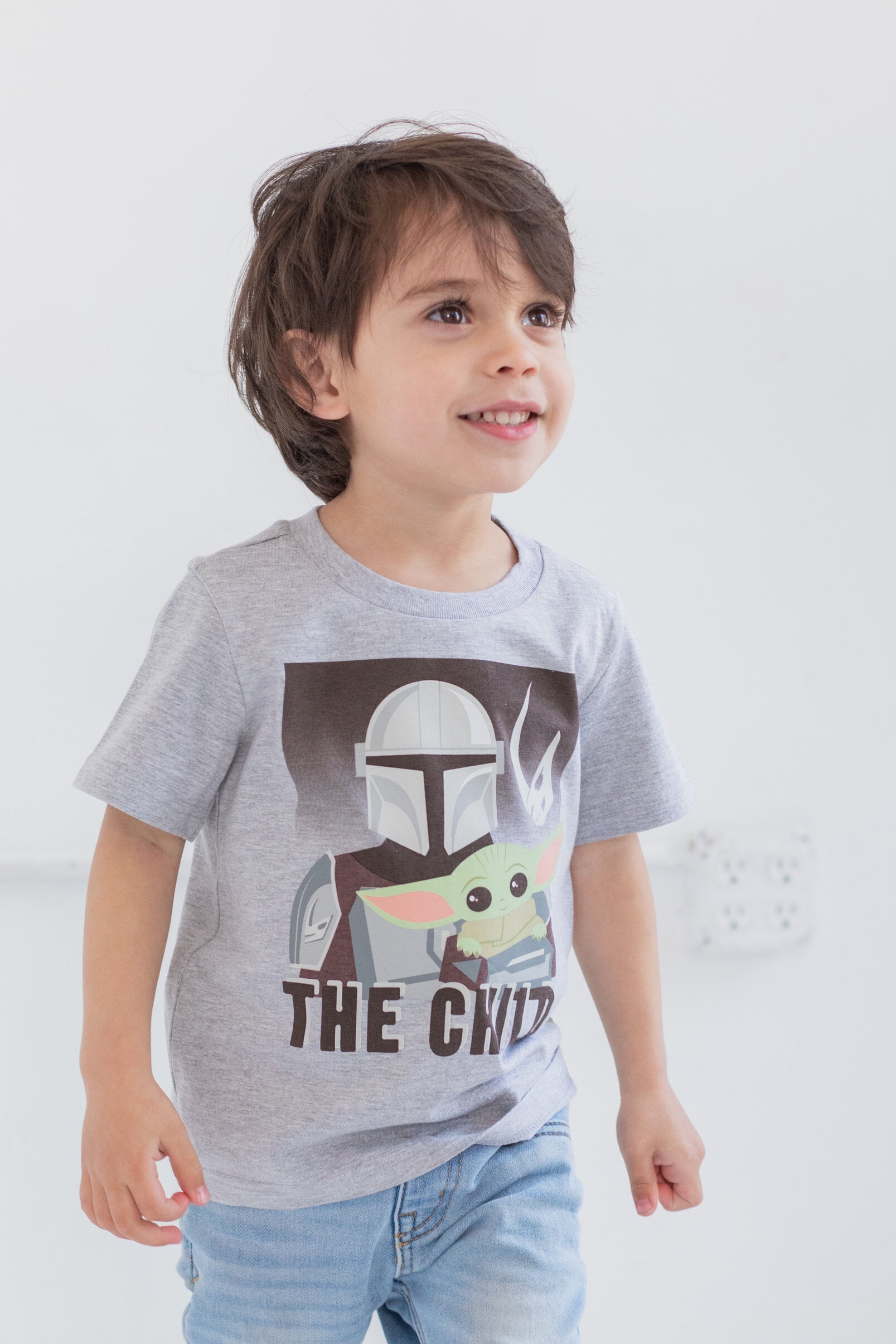 Spanien Enkelhed subtraktion Star Wars The Mandalorian Child Big Boys 3 Pack T-Shirts Infant to Big Kid  - Walmart.com